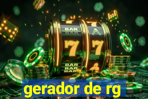 gerador de rg